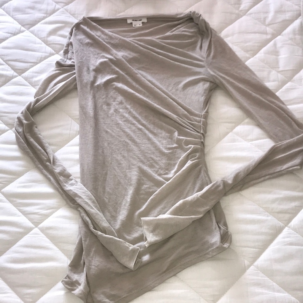 Like new helmet Lang Pima cotton long sleeve top